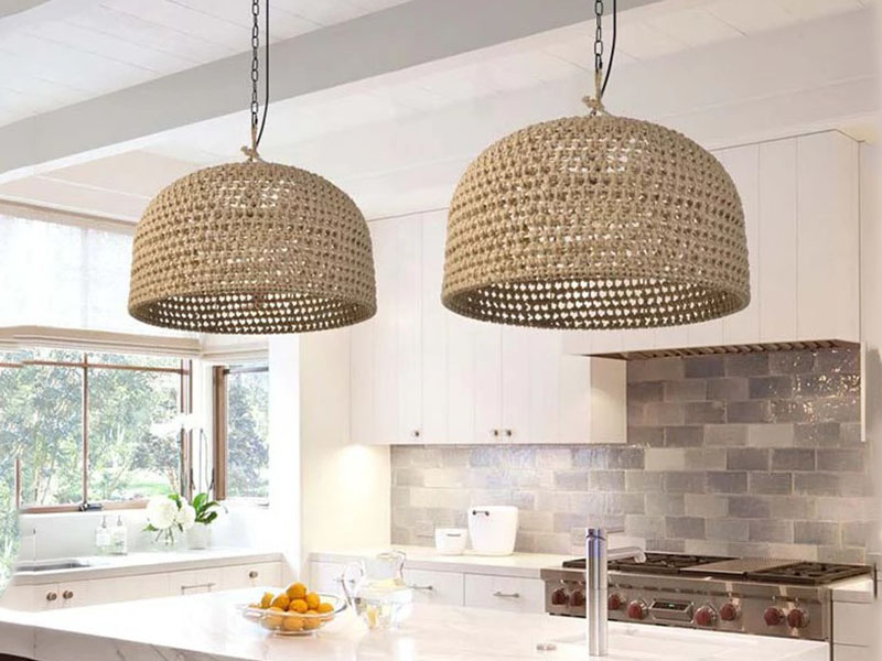 Kitchen Basket Light Fixture