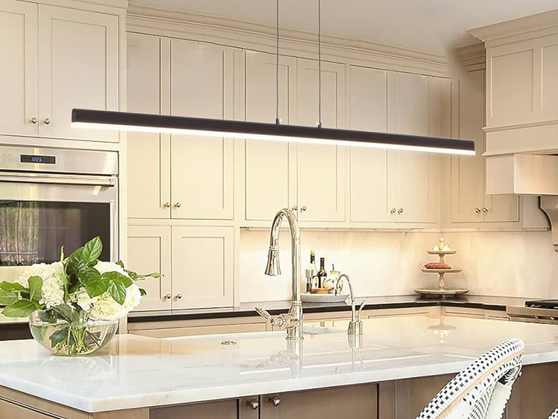 Linear Suspensions Kitchen Island Fixture