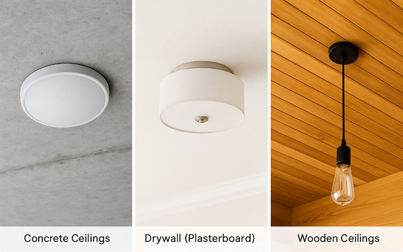 Understanding Ceiling Types When Install A Ceiling Light