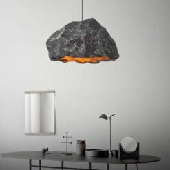 Wabi Sabi Pendant Lampshade Rock Hanging Lamp
