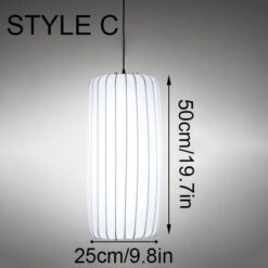 fabrick lampshade, silk pendant light fixture style
