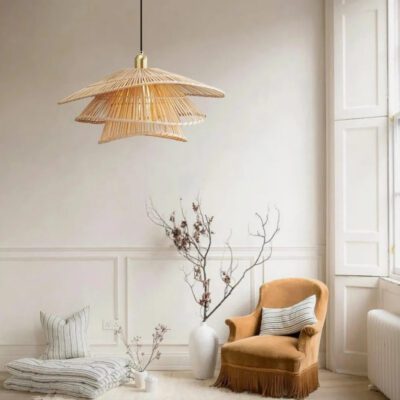 Bamboo pendant lights are the perfect choice for your home