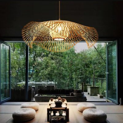 Choose bamboo lamps suitable for function and location