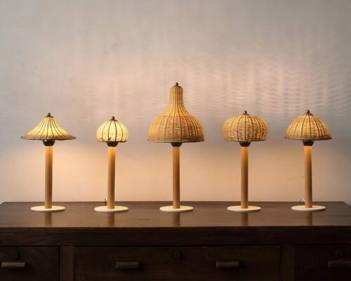 Embracing the Beauty of Rattan Table Lamps