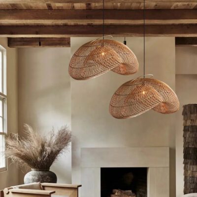 Wabi sabi pendant lights for living room