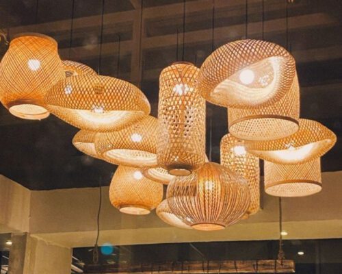 We offer many different types of bamboo lights