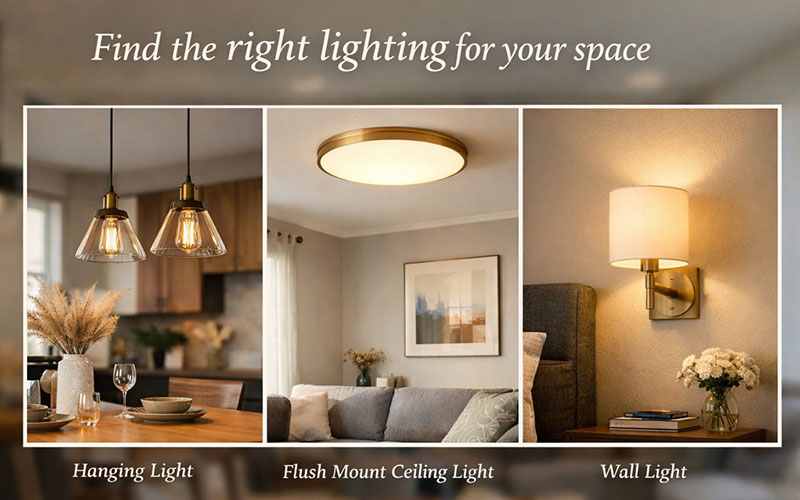 Find The Right Lighting For Your Space