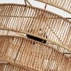 Paper Rope Pendant Light Wicker Wabi Sabi Lampshade