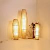 Handmade Bamboo Floor Lamp Living Room Bed Tea Room (3)
