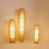 Handmade Bamboo Floor Lamp Living Room Bed Tea Room (6)