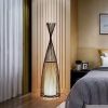 Hut Shape Bamboo Standing Lamp Living Room Tea Room (12)
