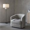 Margin Floor Lamp Table Light Fixture Fabric Cloth Lampshade