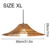 Rattan Loft Pendant Light Restaurant Kitchen Deco