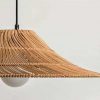 Rattan Loft Pendant Light Restaurant Kitchen Deco