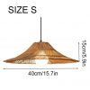 Rattan Loft Pendant Light Restaurant Kitchen Deco