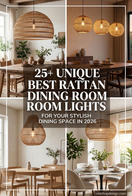 25+ Unique Best Rattan Dining Room Lights In 2026