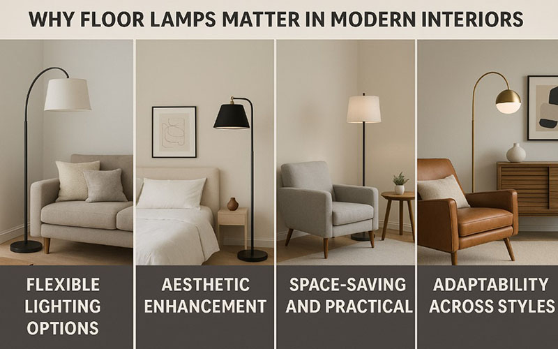 4 Reasons Floor Lamps Elevate Modern Living