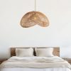 Cloud Rattan Pendant Light Bedroom