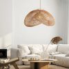 Cloud Rattan Pendant Light Living Room