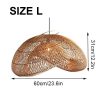 Cloud Rattan Pendant Light Size L