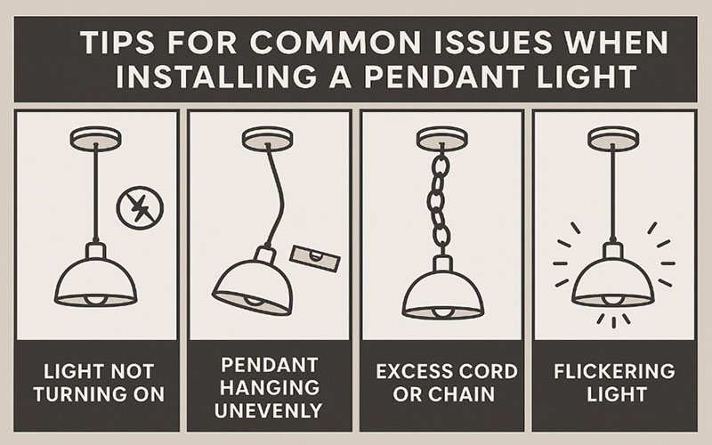Common Issues When Installing A Pendant Light