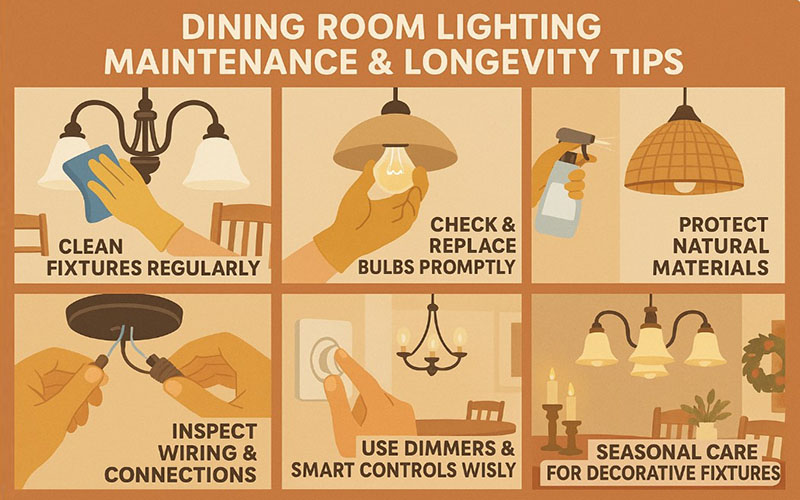 Dining Room Maintenance & Longevity Tips