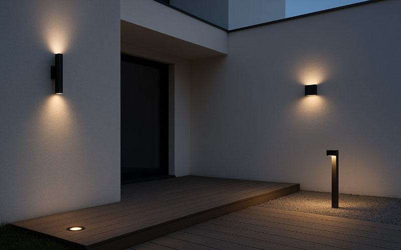 Minimalist & Architectural Outdoor Light Fixtures