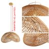 Rattan Cloud Pendant Light Hanging Lampshade