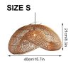 Rattan Cloud Pendant Light Size S