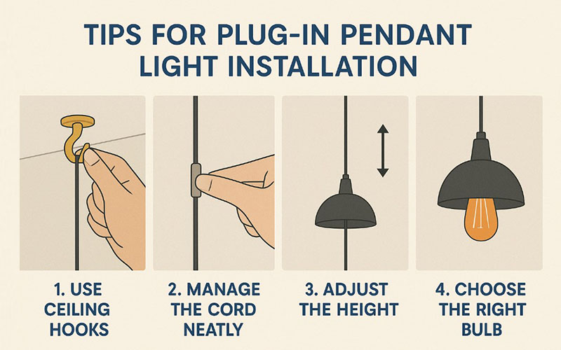 Tips For Plug-in Pendant Light Installation