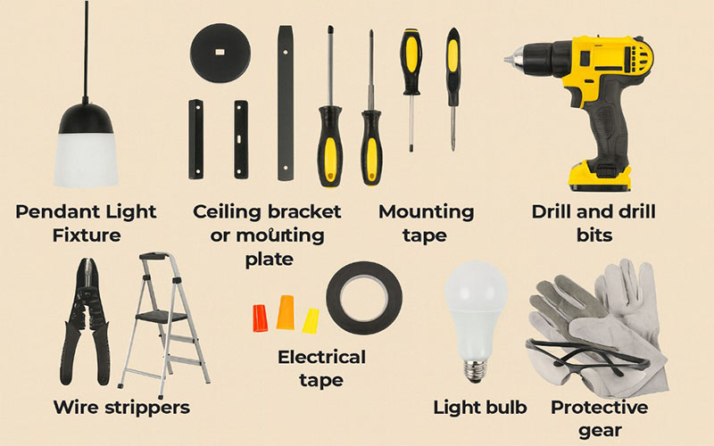 Tools & Materials Needed To Install A Pendant Light