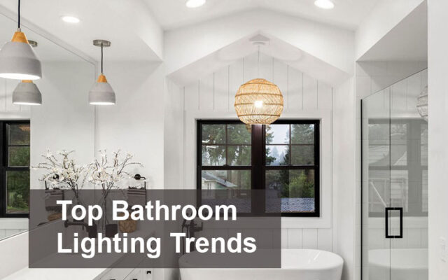 Top Bathroom Lighting Trends 2025