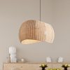 Wabi Sabi Rattan Pendant Light For Dining Room
