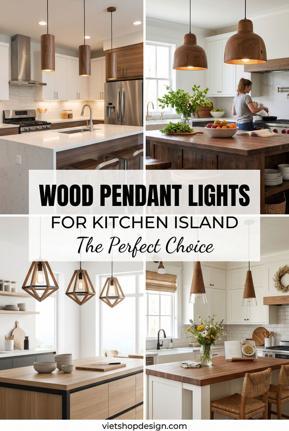 Wood Pendant Lights for Kitchen Island: The Perfect Choice