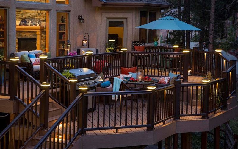 Back Deck Lighting Integration