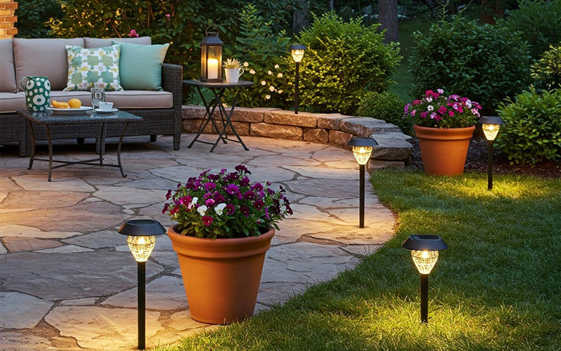Backyard Solar Lights Are A Cost-effective And Easy-to-install Solution