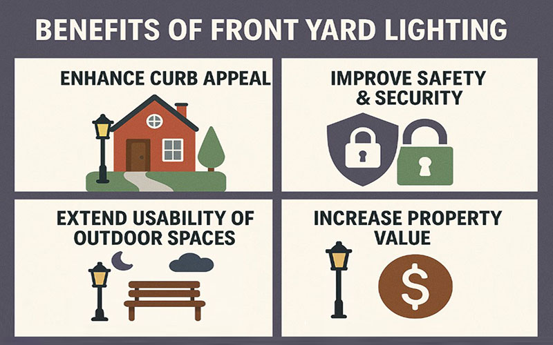Benefits Of Front Yard Lighting