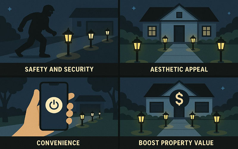 Benefits Of Outdoor Driveway Lighting