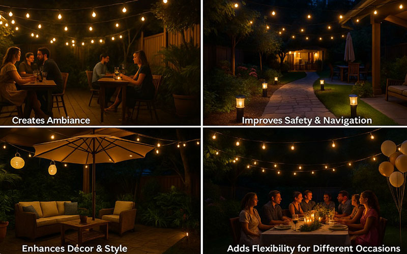 Benefits Of Outdoor Party Lighting