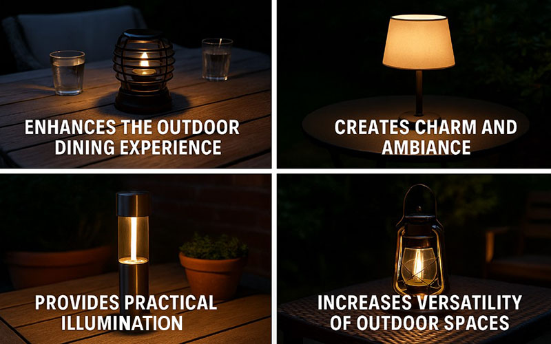 Benefits Of Outdoor Table Lighting