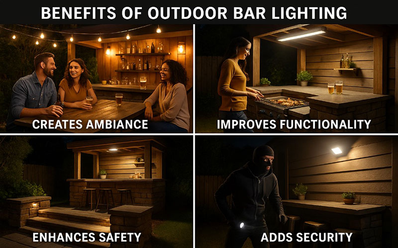 Benefits Of Outdoor Bar Lighting