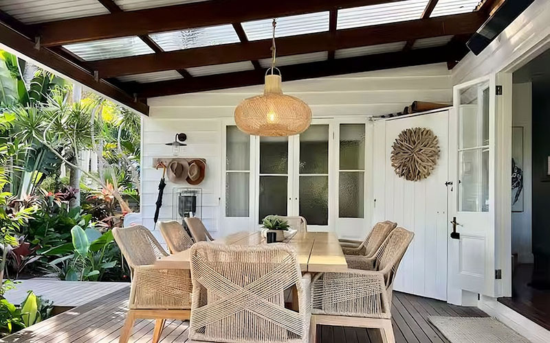 Covered Deck Lighting - Over Dining Areas