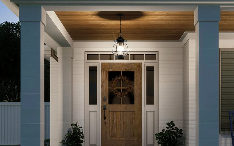 Create A Warm & Inviting Atmosphere With Creative Front Porch Hanging Light