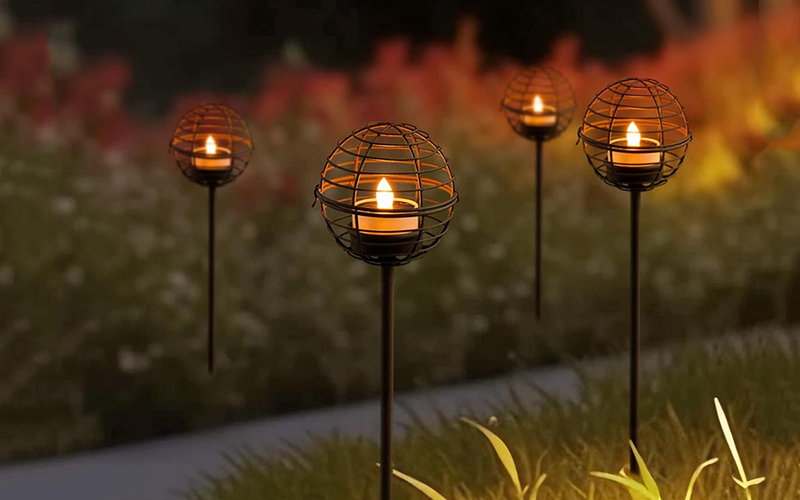 Garden Paths Candle-inspired Led Lights