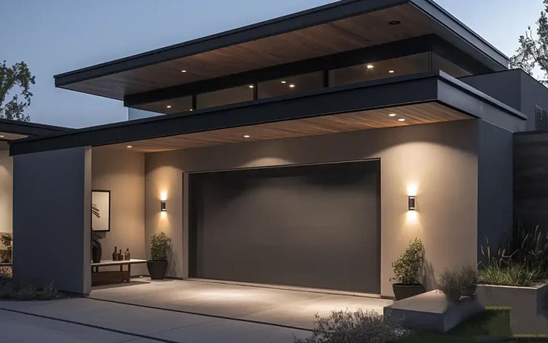Layered Lighting Strategies For Garage Outdoor