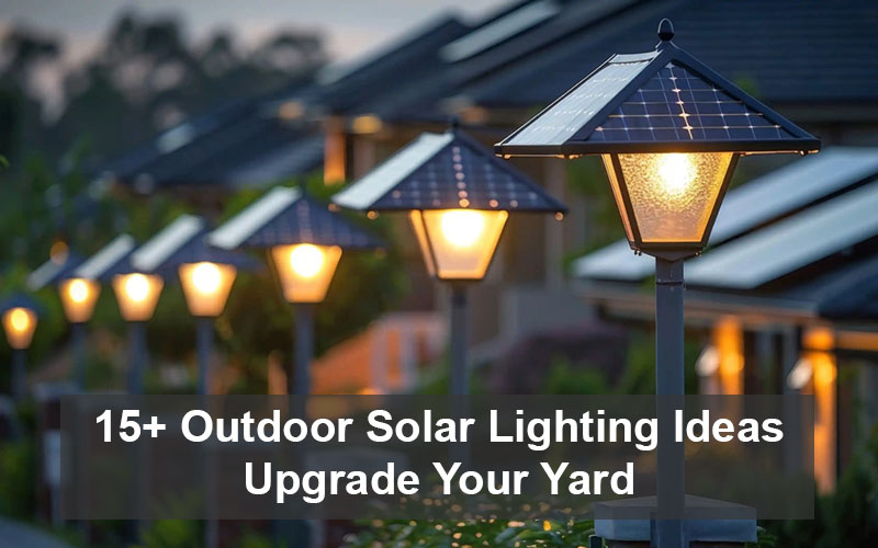 Outdoor Solar Lighting Ideas To Upgrade Your Yard