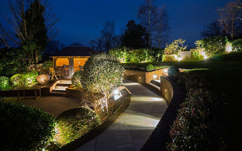 Outdoor Garden Lighting Adds Safety, Beauty, And Ambiance