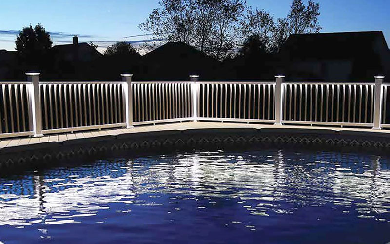 Pool Fence Lighting Ideas