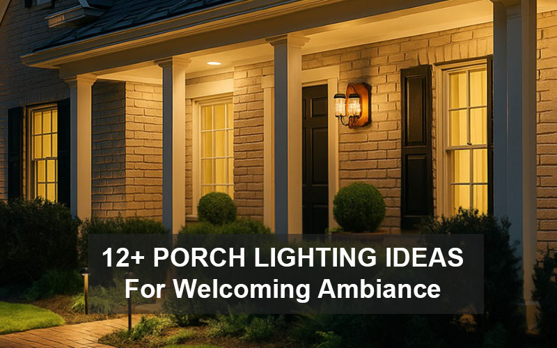 Porch Lighting Ideas For Welcoming Ambiance