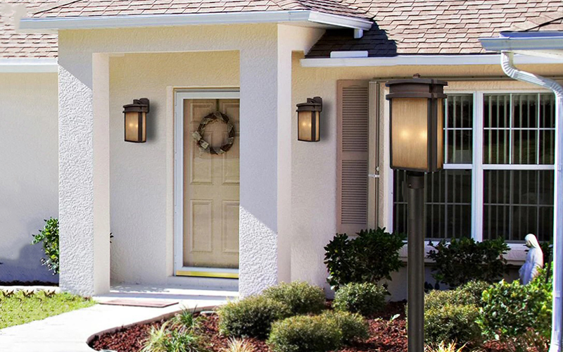 Post Lights Matching Porch Fixtures